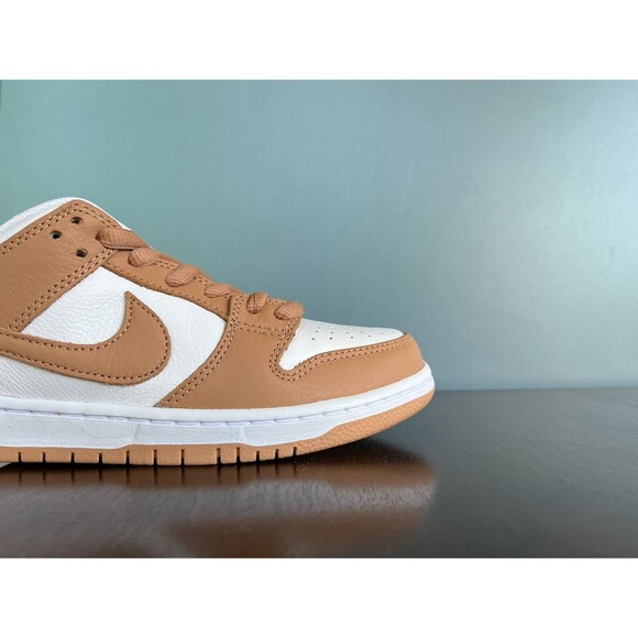 Nike SB Dunk Low Pro ISO "Light Cognac" Men's Size 8/Women's Size 9.5 DM8998-200 - Picture 5 of 11